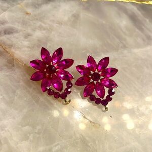 HOT PINK EARINGS